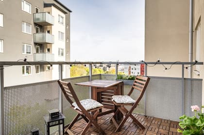 Balkong eller utsiktsbild