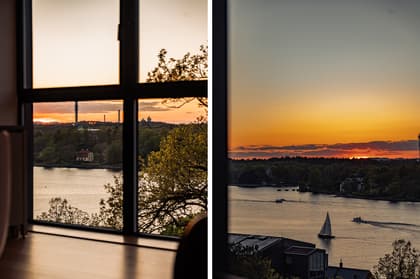 Balkong eller utsiktsbild