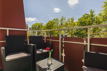 Balkong eller utsiktsbild