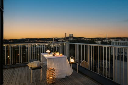 Balkong eller utsiktsbild