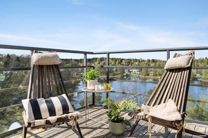 Balkong eller utsiktsbild