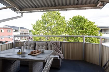 Balkong eller utsiktsbild