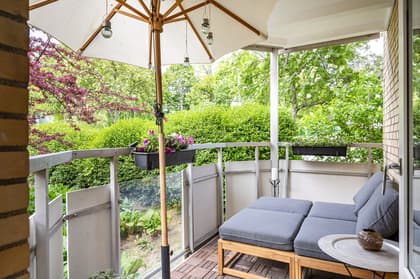 Balkong eller utsiktsbild