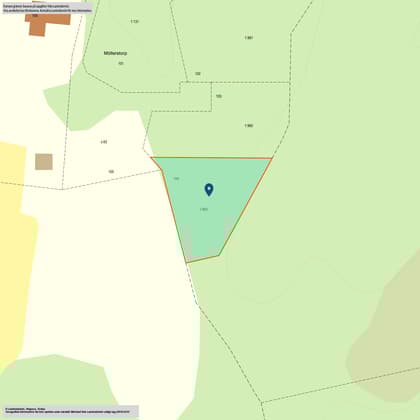 Illustrerad karta över fastigheten eller området