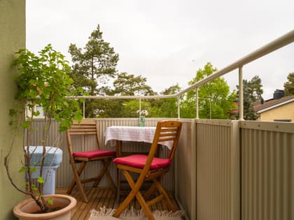 Balkong eller utsiktsbild