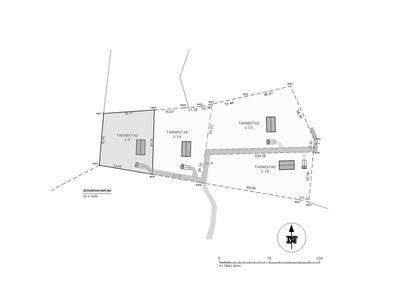 Illustrerad karta över fastigheten eller området
