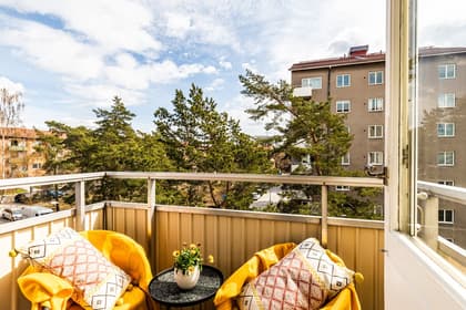 Balkong eller utsiktsbild