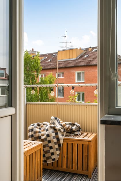 Balkong eller utsiktsbild