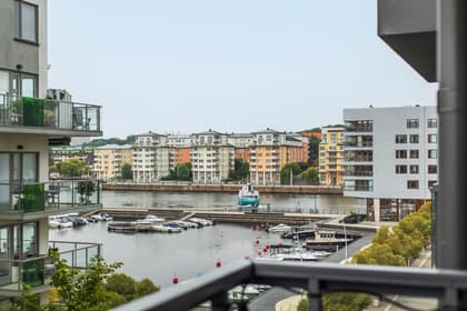 Balkong eller utsiktsbild