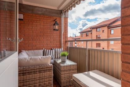 Balkong eller utsiktsbild