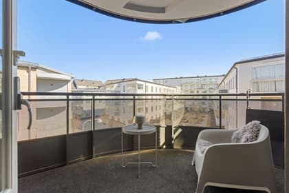 Balkong eller utsiktsbild