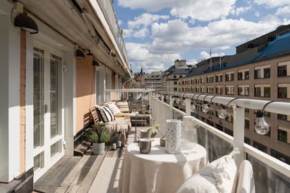 Balkong eller utsiktsbild