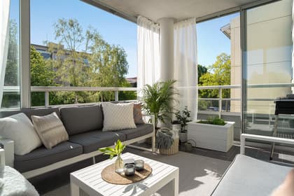 Balkong eller utsiktsbild