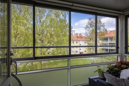 Balkong eller utsiktsbild