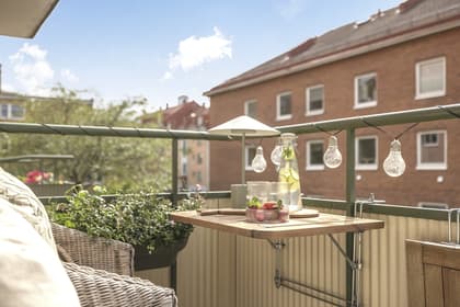 Balkong eller utsiktsbild