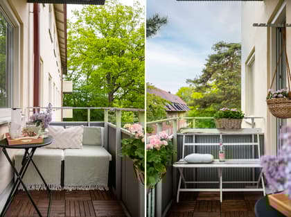 Balkong eller utsiktsbild