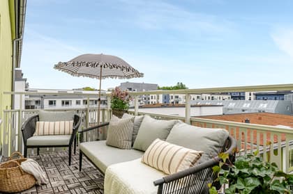 Balkong eller utsiktsbild