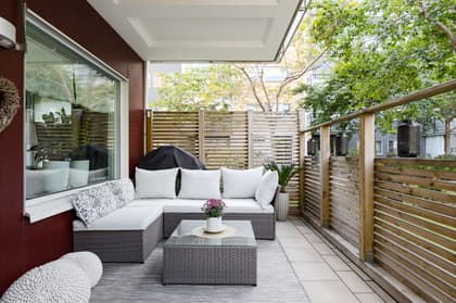 Balkong eller utsiktsbild