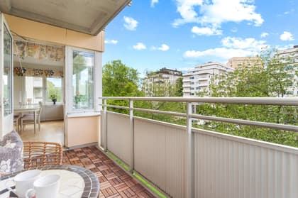 Balkong eller utsiktsbild