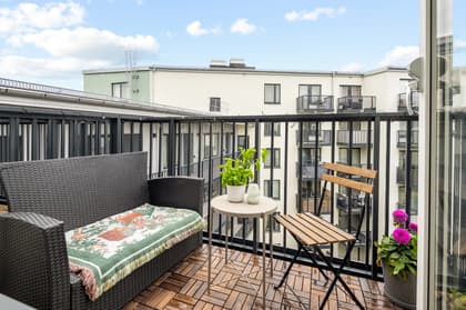 Balkong eller utsiktsbild