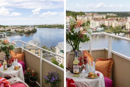 Balkong eller utsiktsbild