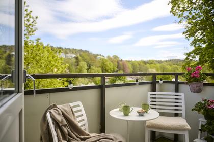 Balkong eller utsiktsbild