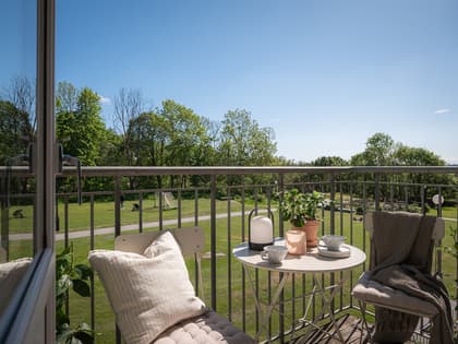 Balkong eller utsiktsbild