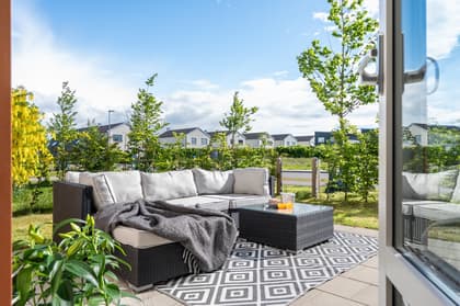 Balkong eller utsiktsbild