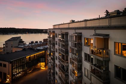 Balkong eller utsiktsbild