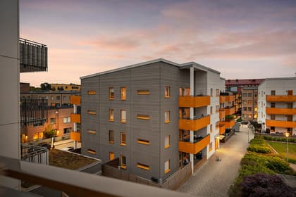 Balkong eller utsiktsbild