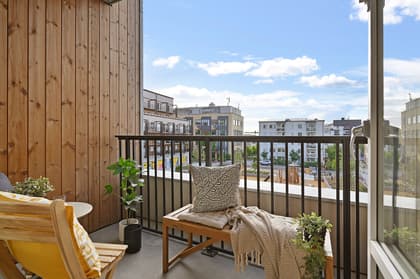 Balkong eller utsiktsbild