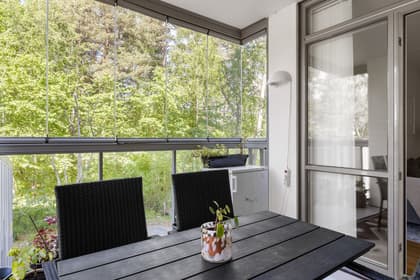 Balkong eller utsiktsbild