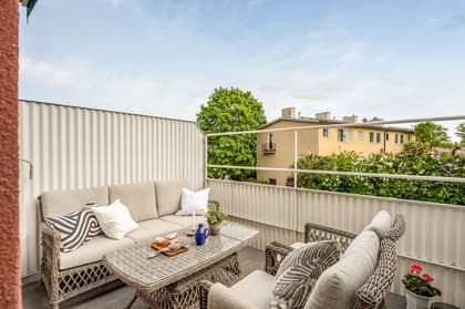 Balkong eller utsiktsbild