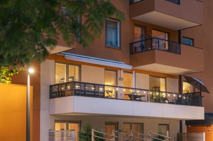 Balkong eller utsiktsbild