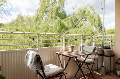 Balkong eller utsiktsbild