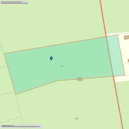 Illustrerad karta över fastigheten eller området