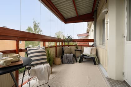 Balkong eller utsiktsbild