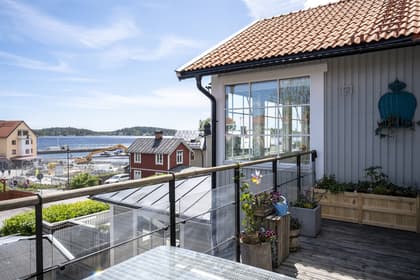 Balkong eller utsiktsbild