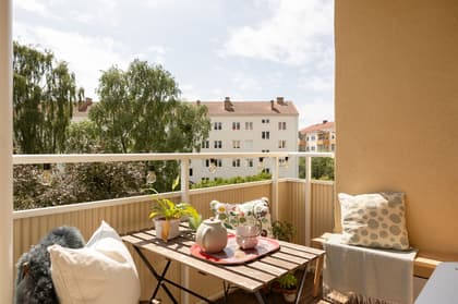 Balkong eller utsiktsbild