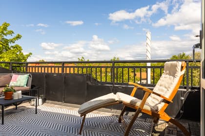 Balkong eller utsiktsbild