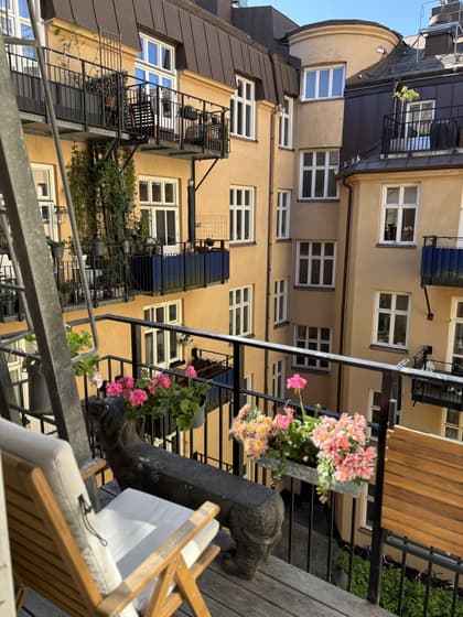 Balkong eller utsiktsbild