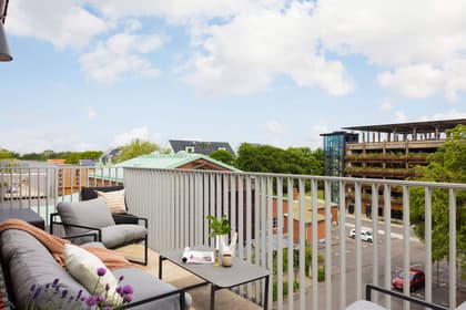 Balkong eller utsiktsbild