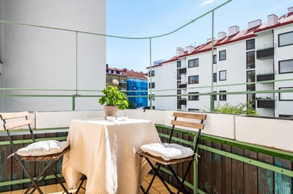 Balkong eller utsiktsbild