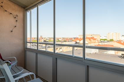 Balkong eller utsiktsbild