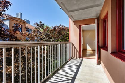 Balkong eller utsiktsbild