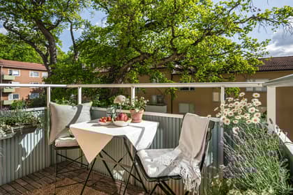 Balkong eller utsiktsbild