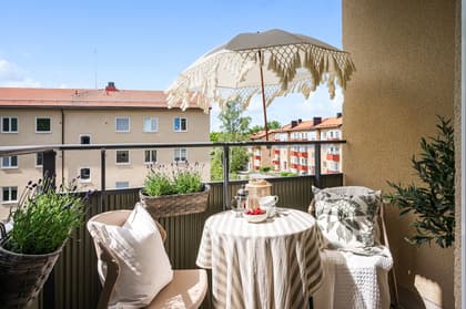 Balkong eller utsiktsbild