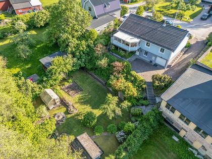 Illustrerad karta över fastigheten eller området