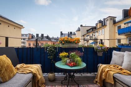 Balkong eller utsiktsbild