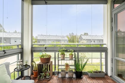 Balkong eller utsiktsbild